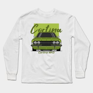 Front Green Cortina MK3 Classic Long Sleeve T-Shirt